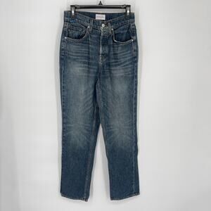 Cotton Citizen NEW Women's Kate Jeans Button Fly Size 26 Selma Wash Relaxed Fit